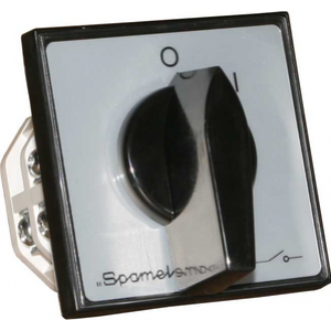 Łącznik Krzywkowy 15A, Przełącznik Dahlandera dwubiegowy ze zmianą kierunku obrotów, mocowany do pu (ŁK15-7.8538P04)